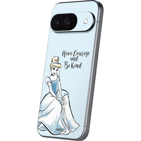 Disney Princess Cinderella Have Courage and Be Kind Art Google Pixel 9 Skin